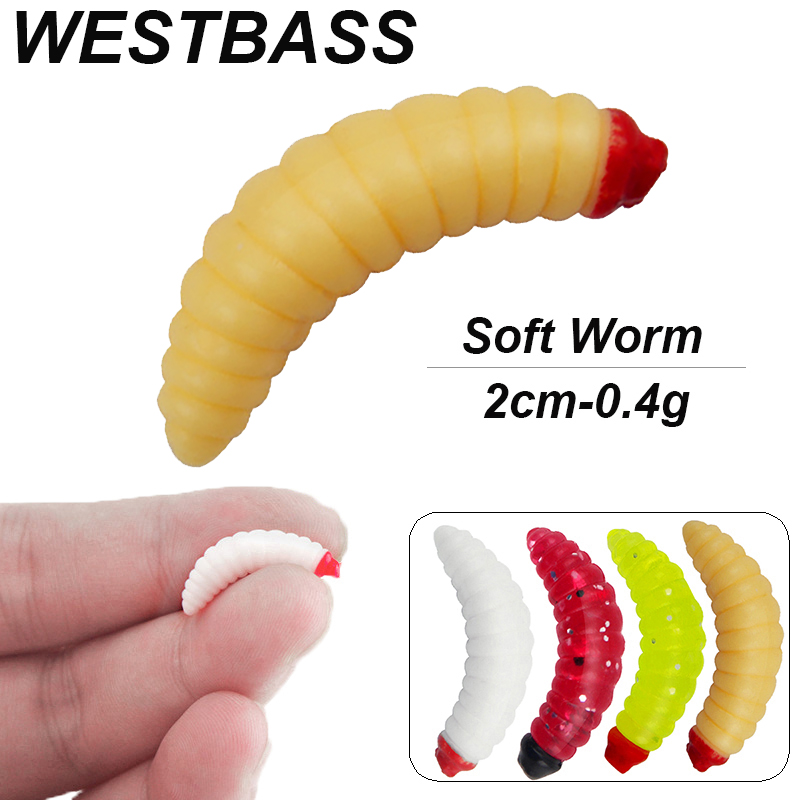 Fishing Lure Swimbait - WESTBASS 20/50 Buah Umpan Berenang Larva