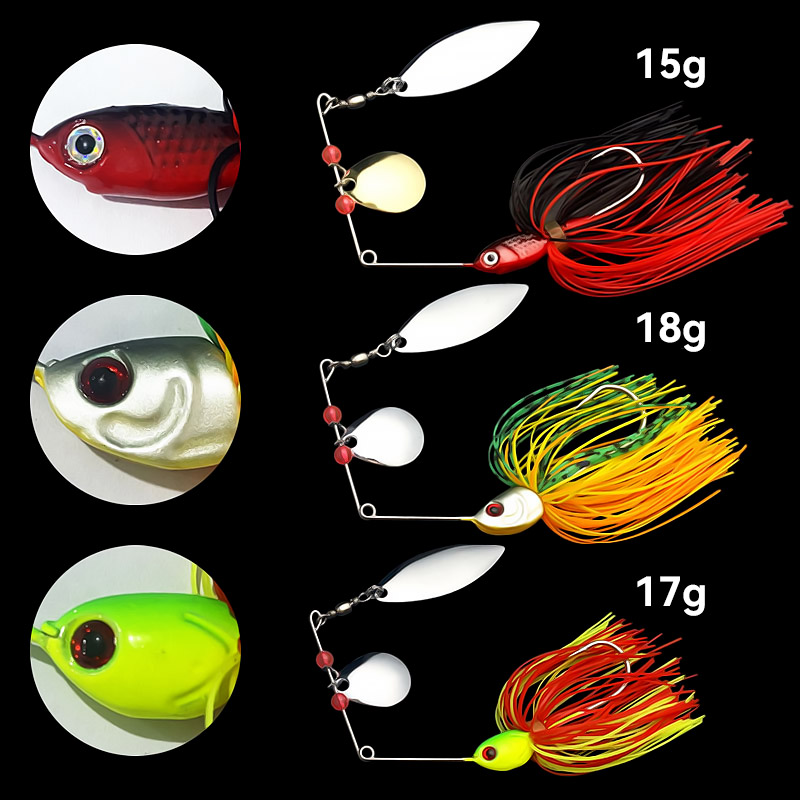 Bazooka umpan pancing Spinnerb - Fishing Lure Spinnerbait ulasan dan harga