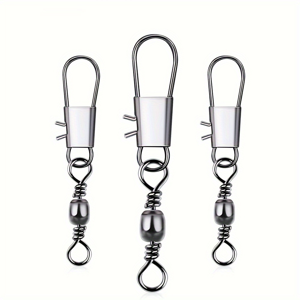 JSFUN 50 Buah Konektor Pancing - Fishing Lure Accessories ulasan dan harga