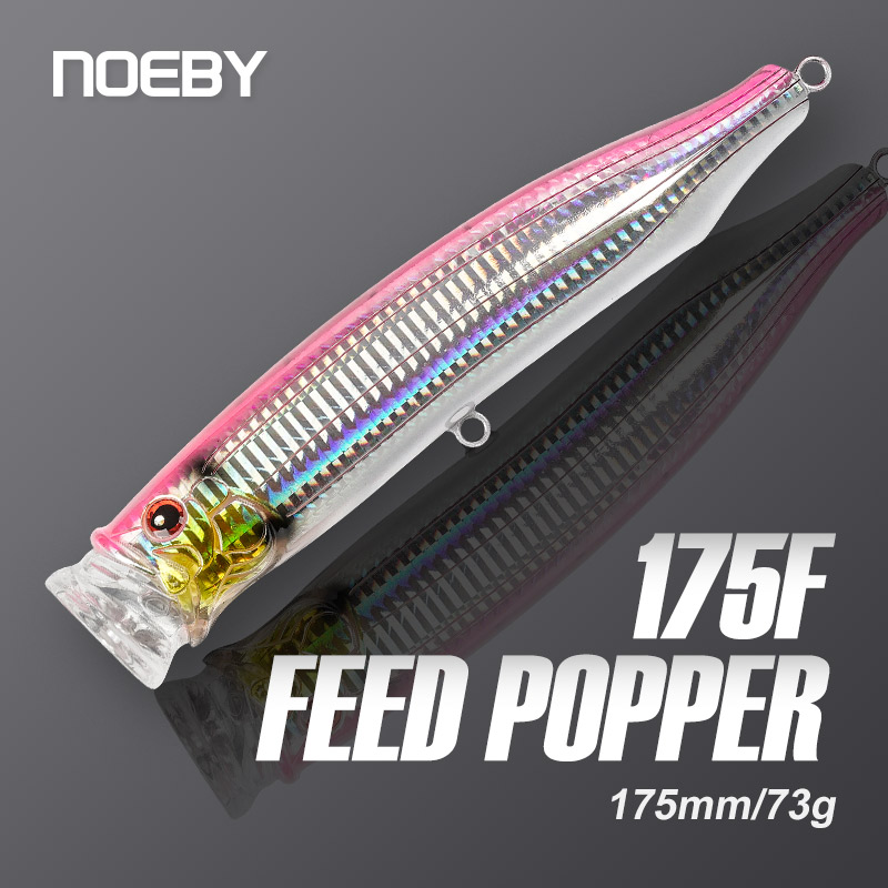 Noeby-feed Popper umpan pancin - Fishing Lure Jerkbait ulasan dan harga