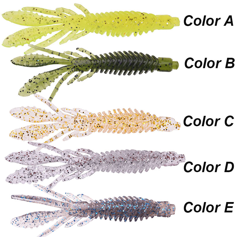 WESTBASS 5 Buah Umpan Larva Le - Fishing Lure Swimbait ulasan dan harga