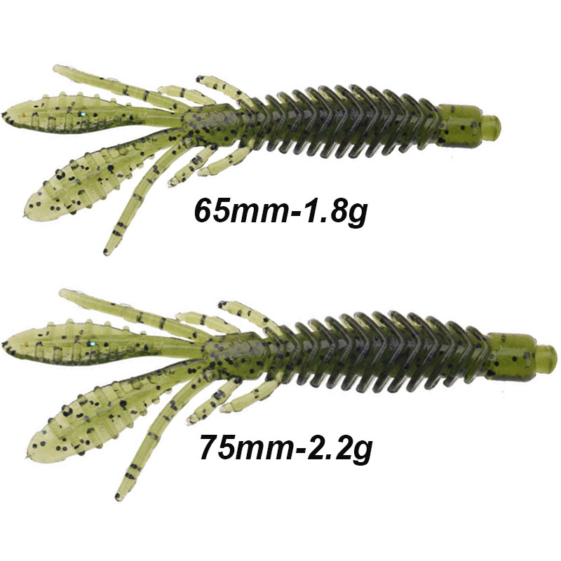 WESTBASS 5 Buah Umpan Larva Le - Fishing Lure Swimbait ulasan dan harga