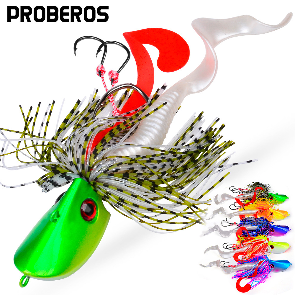Umpan Pancing Proberos Wobbler - Fishing Lure Blade Bait ulasan dan harga